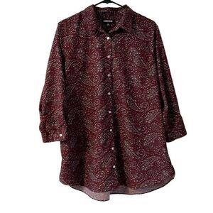 Women's No Iron 3/4 Sleeve 100% Supima Cotton Tunic Top 18
